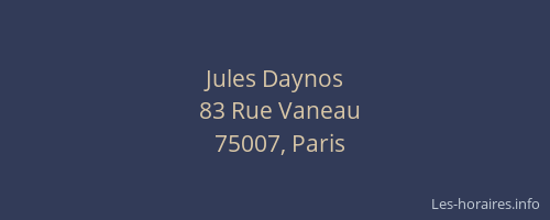 Jules Daynos