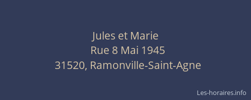 Jules et Marie