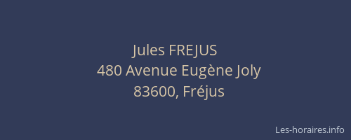 Jules FREJUS