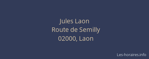Jules Laon