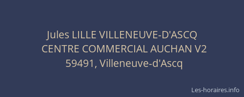 Jules LILLE VILLENEUVE-D'ASCQ