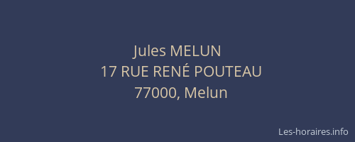 Jules MELUN
