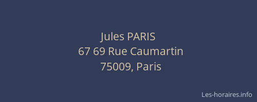 Jules PARIS