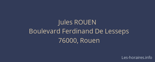 Jules ROUEN