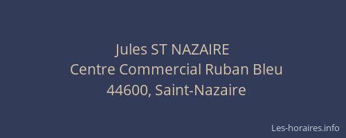 Jules ST NAZAIRE