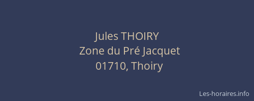 Jules THOIRY