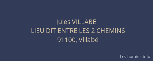 Jules VILLABE