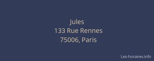 Jules