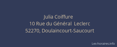 Julia Coiffure