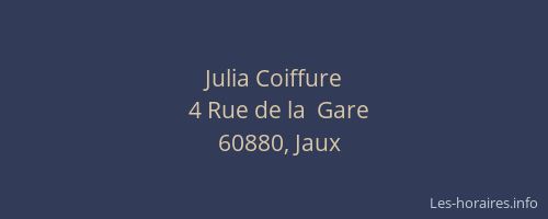 Julia Coiffure