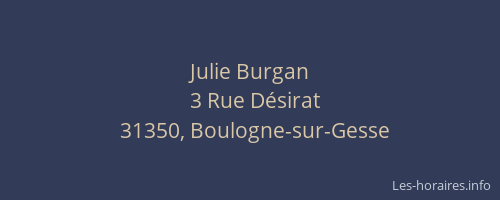 Julie Burgan