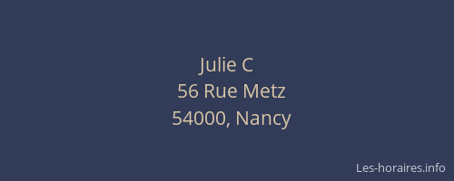 Julie C