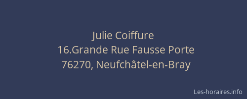 Julie Coiffure