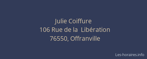 Julie Coiffure