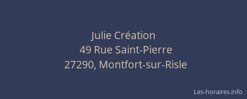 Julie Création