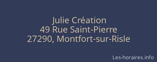 Julie Création
