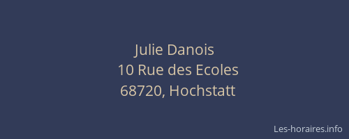 Julie Danois