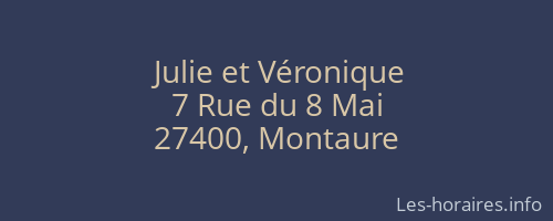 Julie et Véronique