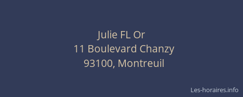 Julie FL Or