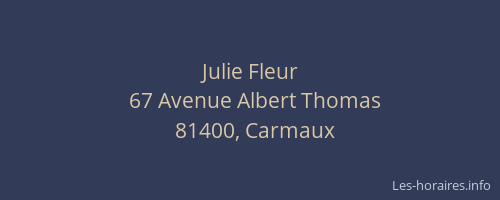Julie Fleur