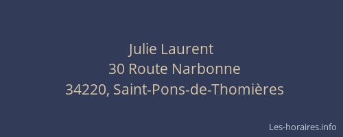 Julie Laurent
