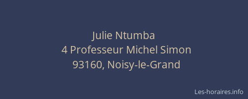 Julie Ntumba