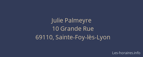 Julie Palmeyre