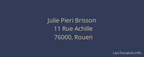 Julie Pieri Brisson