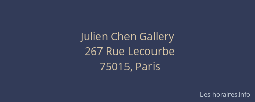 Julien Chen Gallery