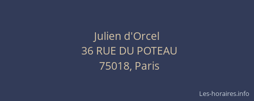 Julien d'Orcel
