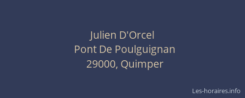 Julien D'Orcel