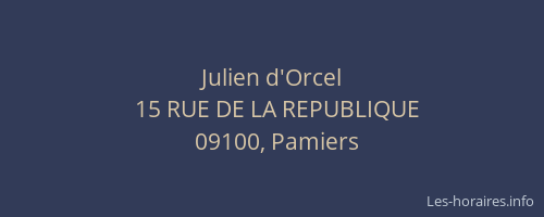 Julien d'Orcel