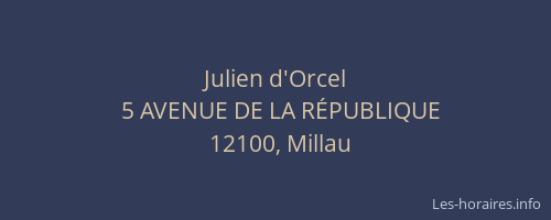 Julien d'Orcel