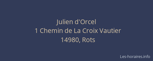 Julien d'Orcel