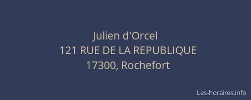 Julien d'Orcel