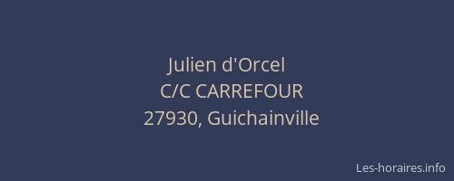 Julien d'Orcel