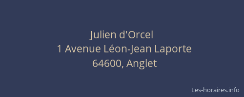 Julien d'Orcel