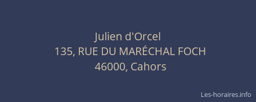 Julien d'Orcel