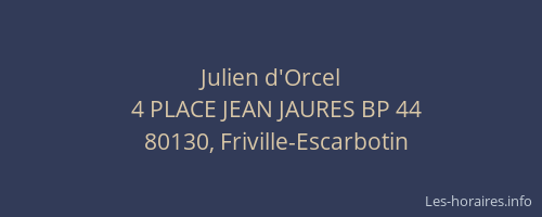 Julien d'Orcel