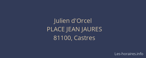 Julien d'Orcel
