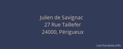 Julien de Savignac
