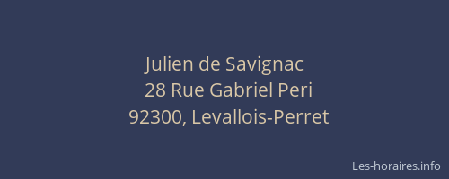Julien de Savignac
