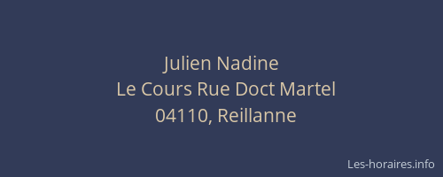 Julien Nadine