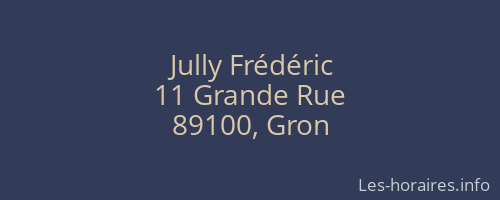 Jully Fr&eacute;d&eacute;ric