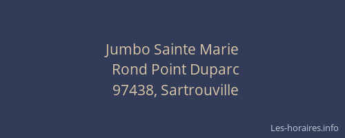 Jumbo Sainte Marie