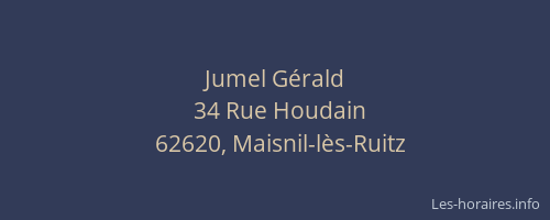 Jumel Gérald