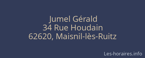 Jumel Gérald