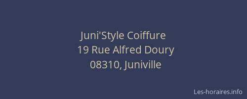 Juni'Style Coiffure