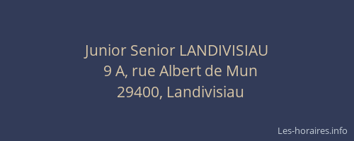 Junior Senior LANDIVISIAU
