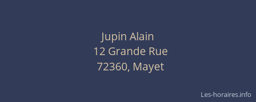 Jupin Alain